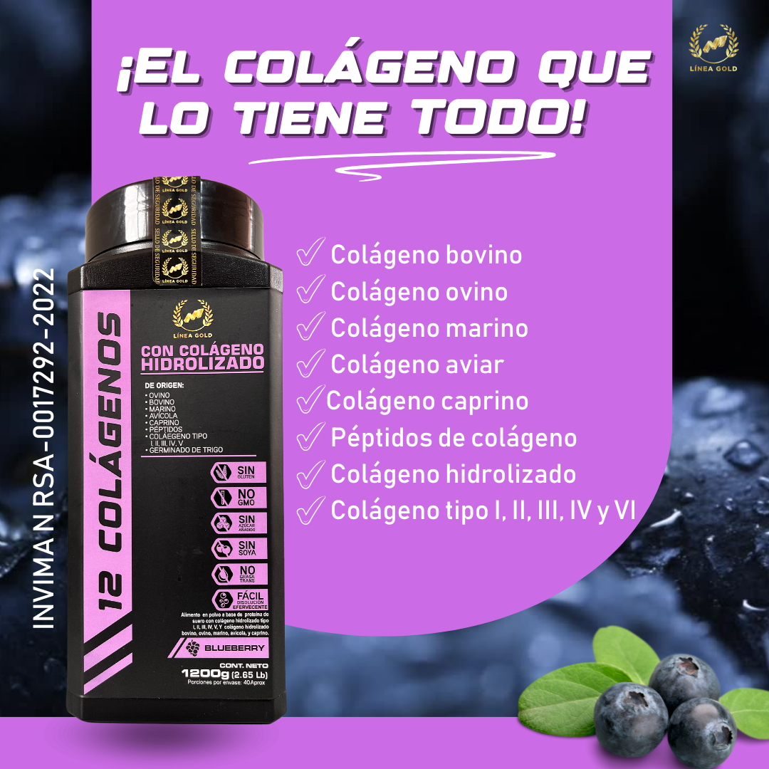 12 COLÁGENOS COLVANCE®