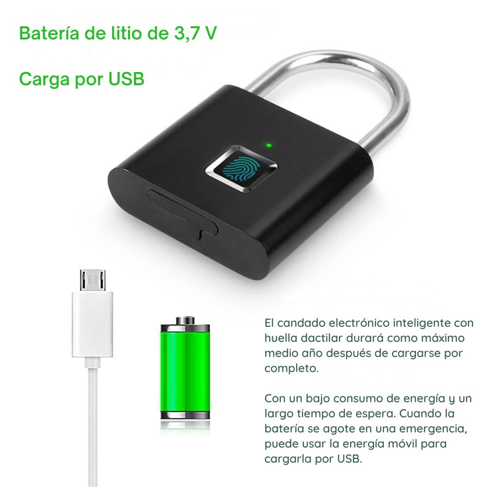 🔒 CANDADO DE SEGURIDAD SMARTLOCK ®