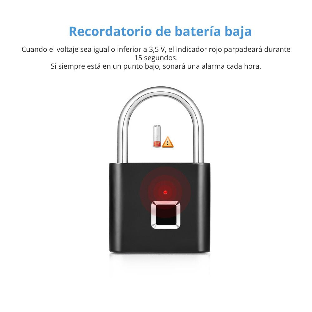 🔒 CANDADO DE SEGURIDAD SMARTLOCK ®