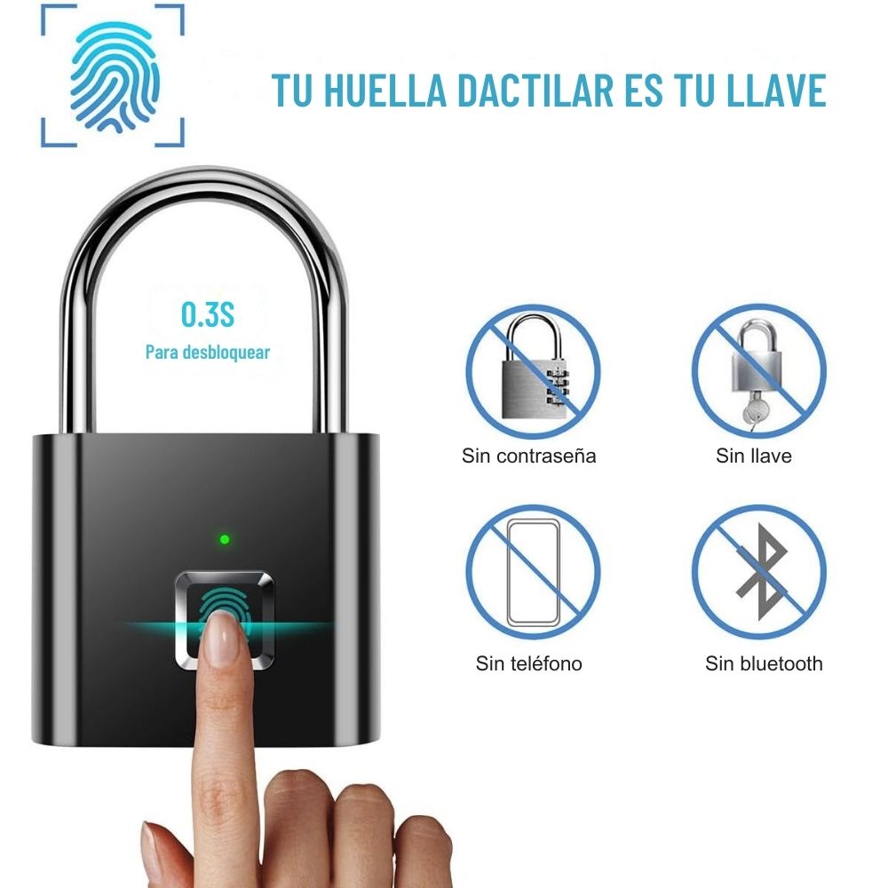 🔒 CANDADO DE SEGURIDAD SMARTLOCK ®