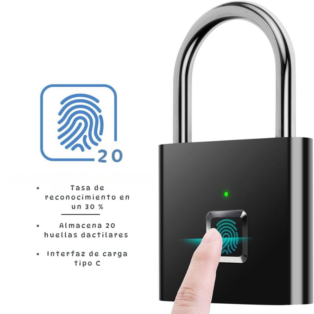 🔒 CANDADO DE SEGURIDAD SMARTLOCK ®