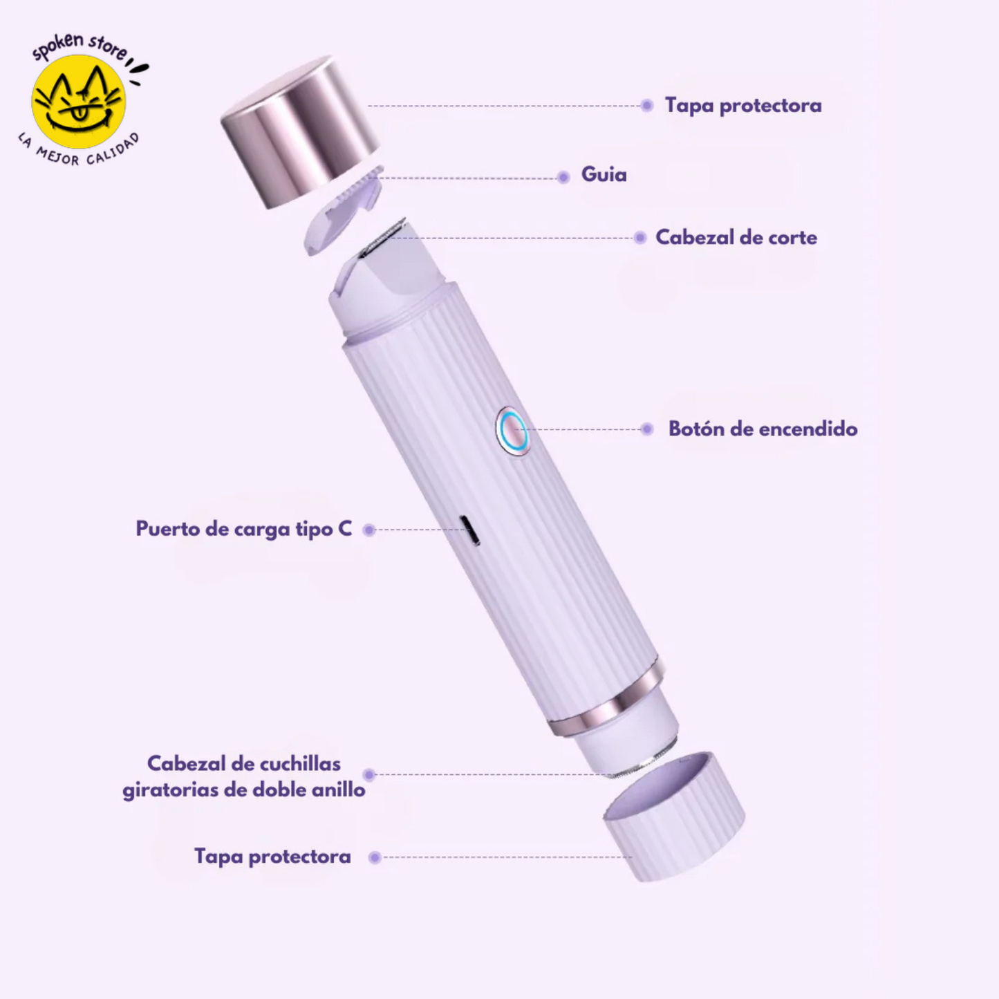 AFEITADORA PARA MUJER VELORA®