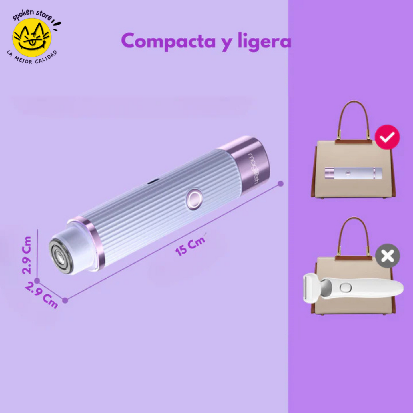 AFEITADORA PARA MUJER VELORA®