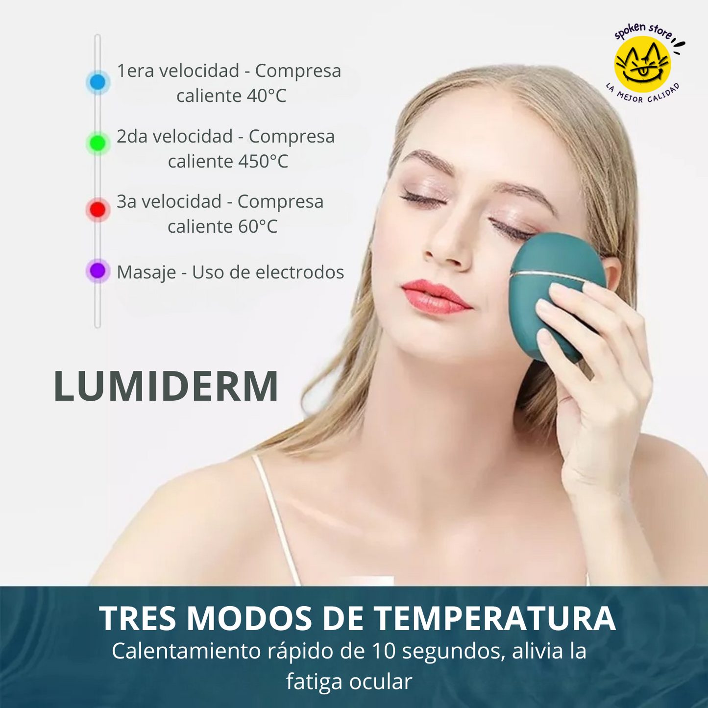 SISTEMA DE HIDRATACIÓN Y MASAJE FACIAL LUMIDERM®