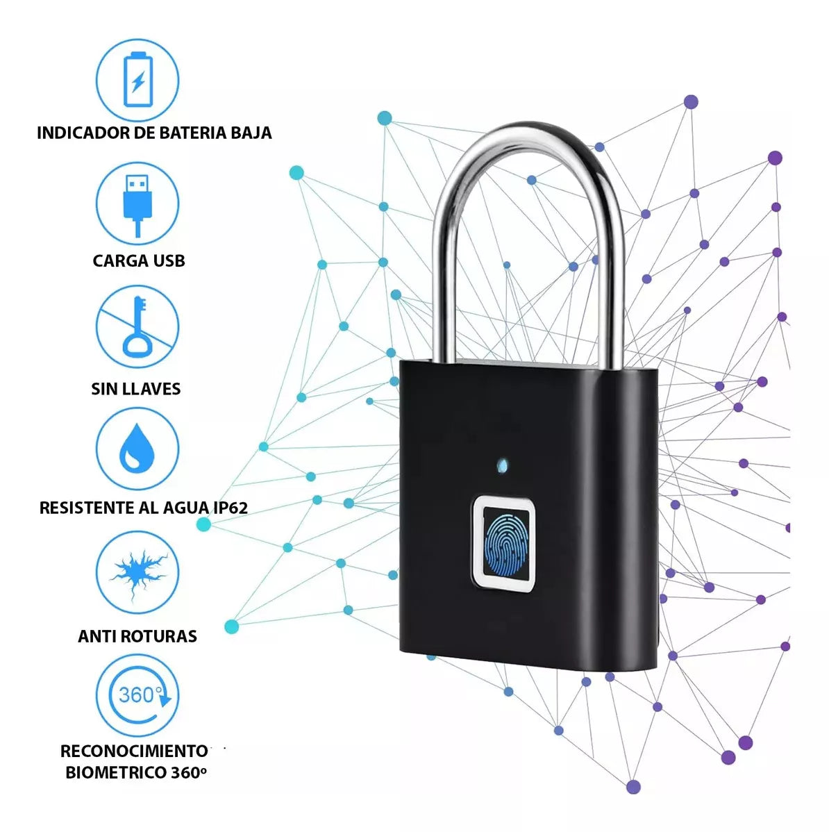 🔒 CANDADO DE SEGURIDAD SMARTLOCK ®