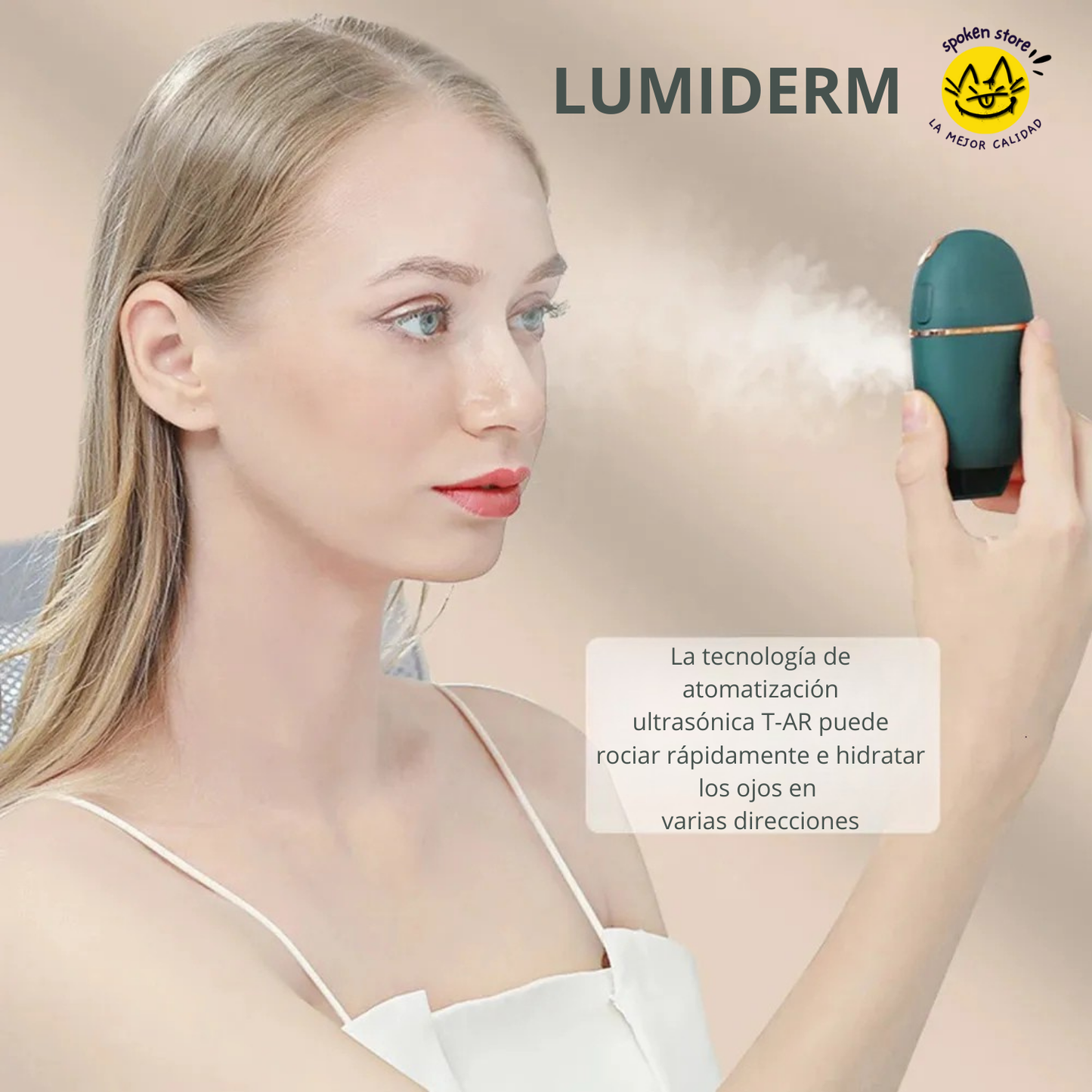 SISTEMA DE HIDRATACIÓN Y MASAJE FACIAL LUMIDERM®