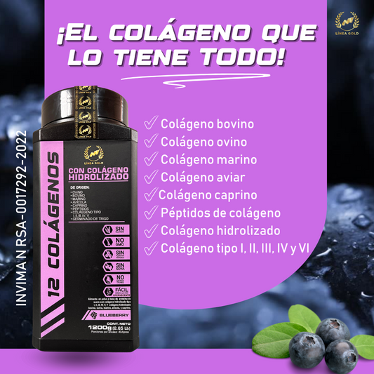 12 COLÁGENOS COLVANCE®